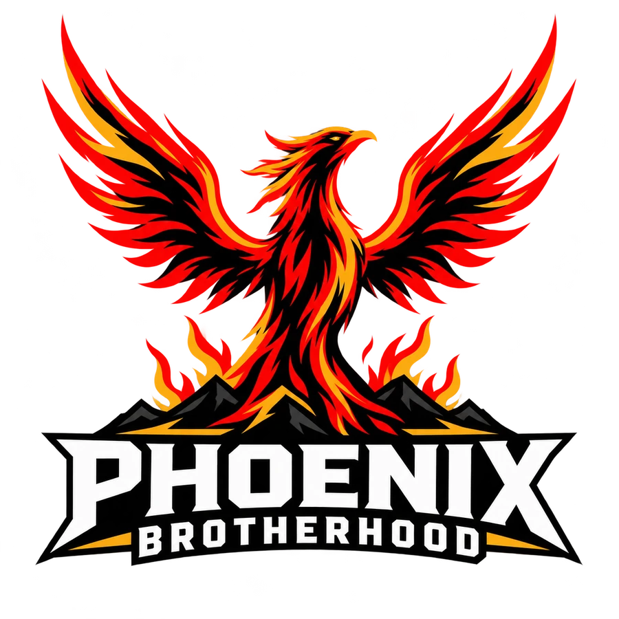 Phoenix Brotherhood flaming phoenix logo